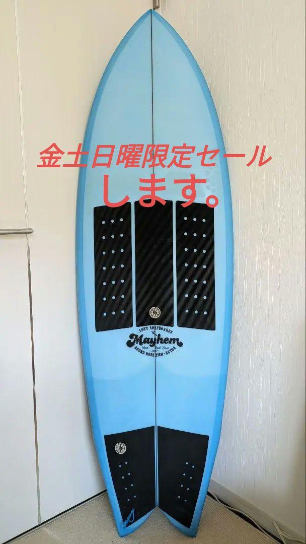 RNF96　メイヘム　ロストサーフボード 　RNFレトロ　フィン無し!