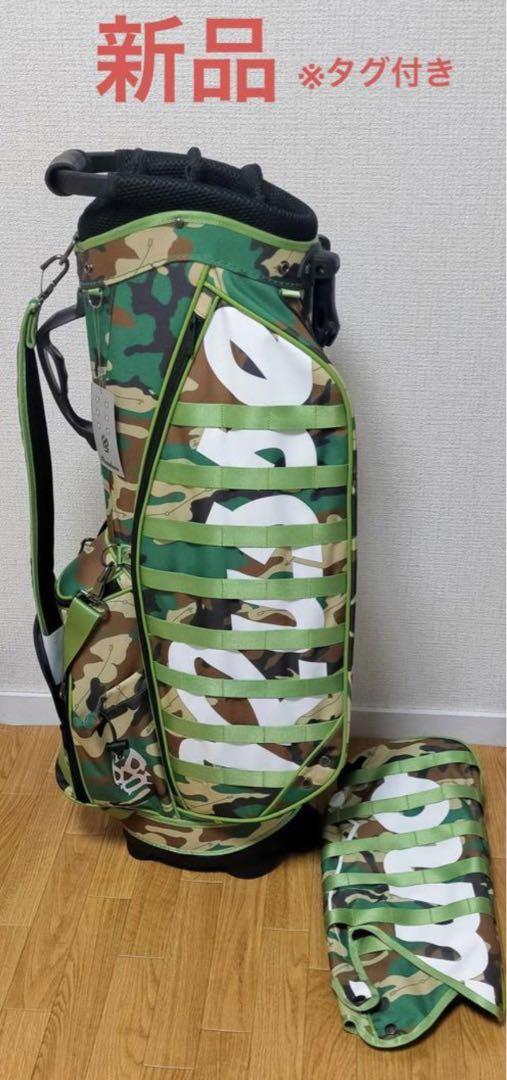 新品 ラッセルノ Russeluno ルチャ ゴルフ キャディバッグ 迷彩