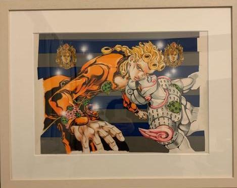 新品未開封　ジョジョ展　JOJO展　高級複製原画　第五部　黄金の風