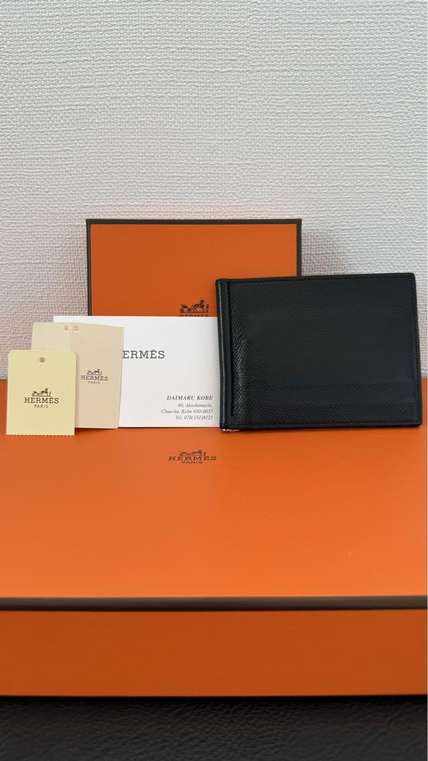 ‼️‼️早い者勝ち‼️‼️HERMES エルメス　ポーカーGM　ヴォーエプソン　ノアール