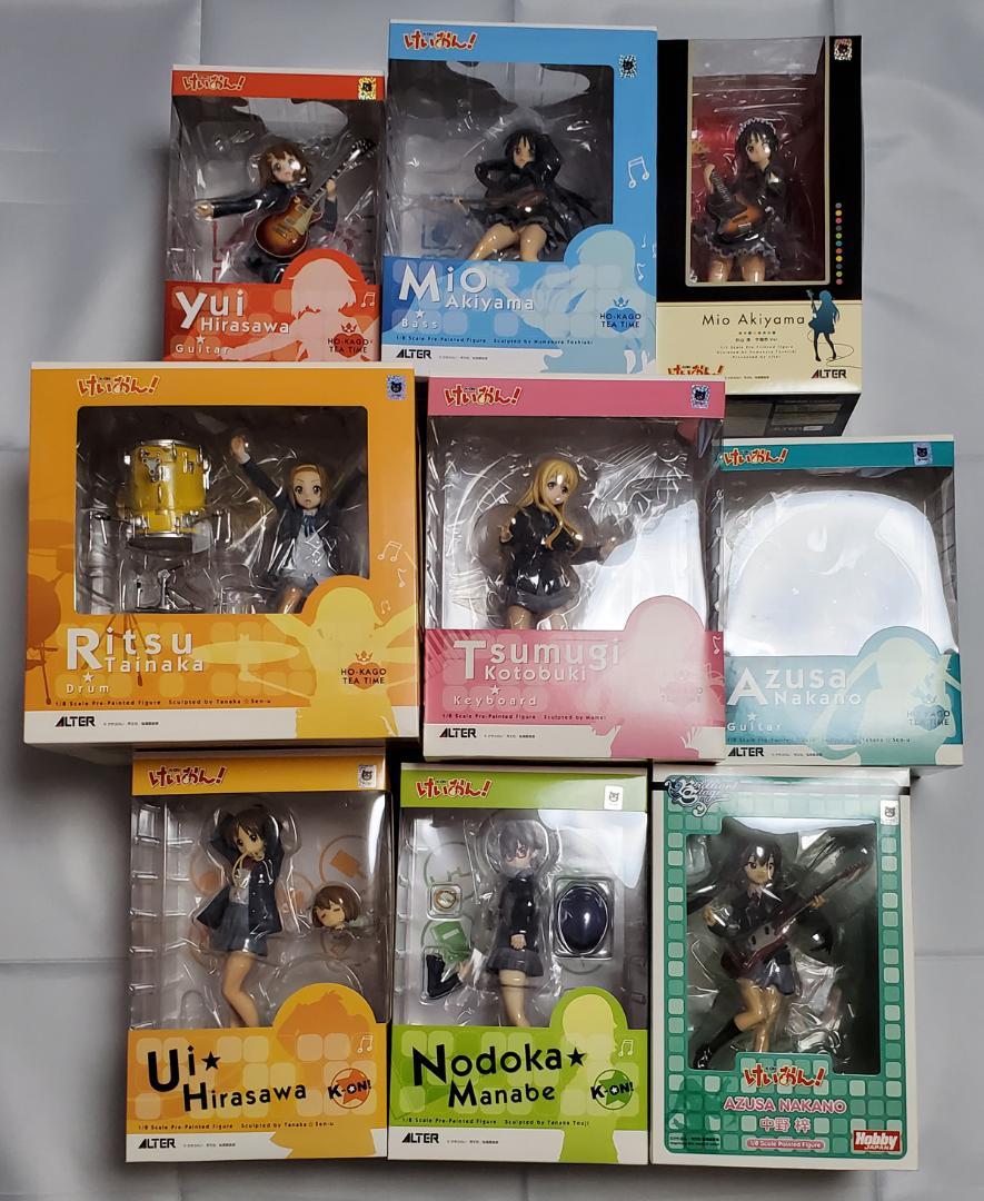 アルター(ALTER) けいおん！フィギュア 全8種フルセット＋HJ梓 1/8