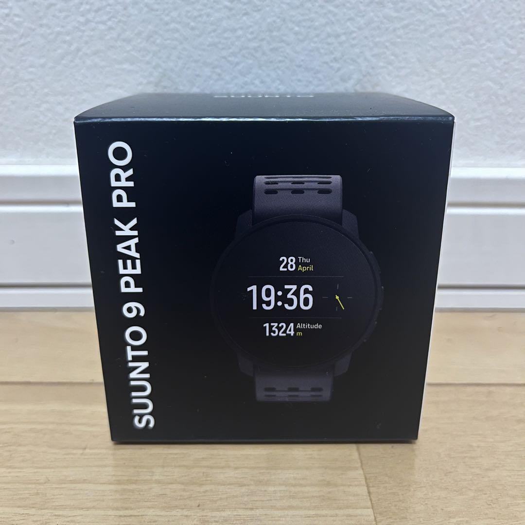 SUUNTO 9 PEAK PRO All Black 【スント】