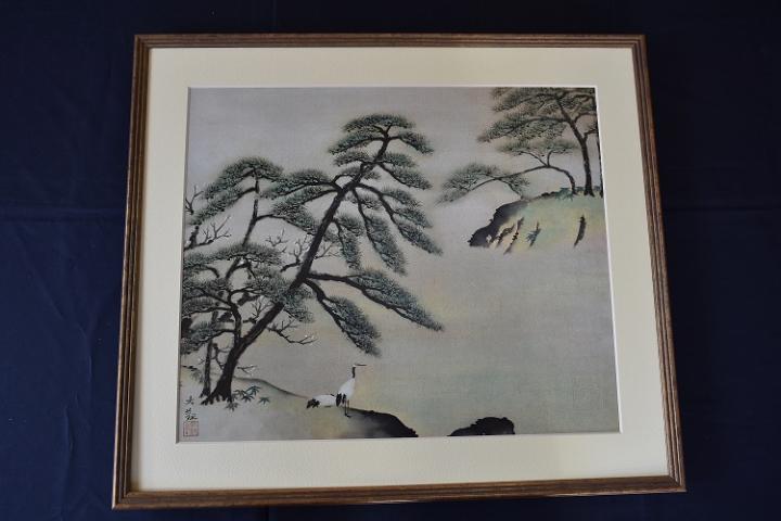 日本画家三巨匠★横山　大観　筆作品★