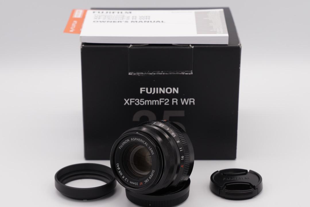 【元箱完備・美品】XF35F2 R WR Fujifilm フード付き