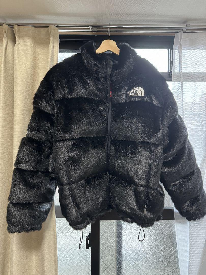 ジャケット・アウター Supreme TNF Faux Fur Nuptse Jacket   XL