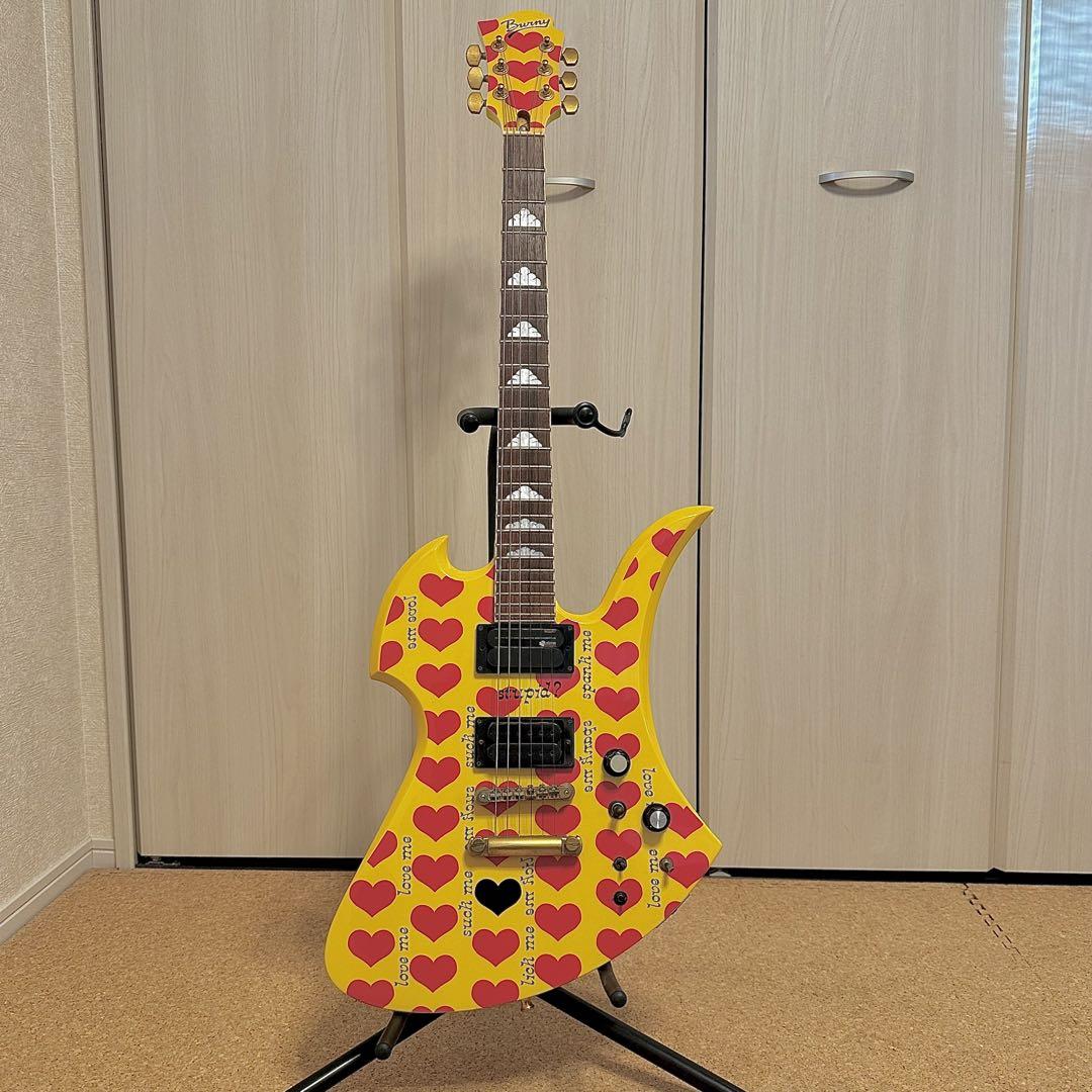 当時物 FERNANDES Burny MG-145S Yellow Heart