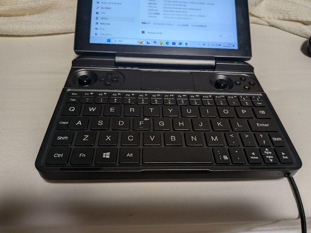 Windowsノート本体 GPD WIN Max 2021 Intel i7 / 16GB / 1TB