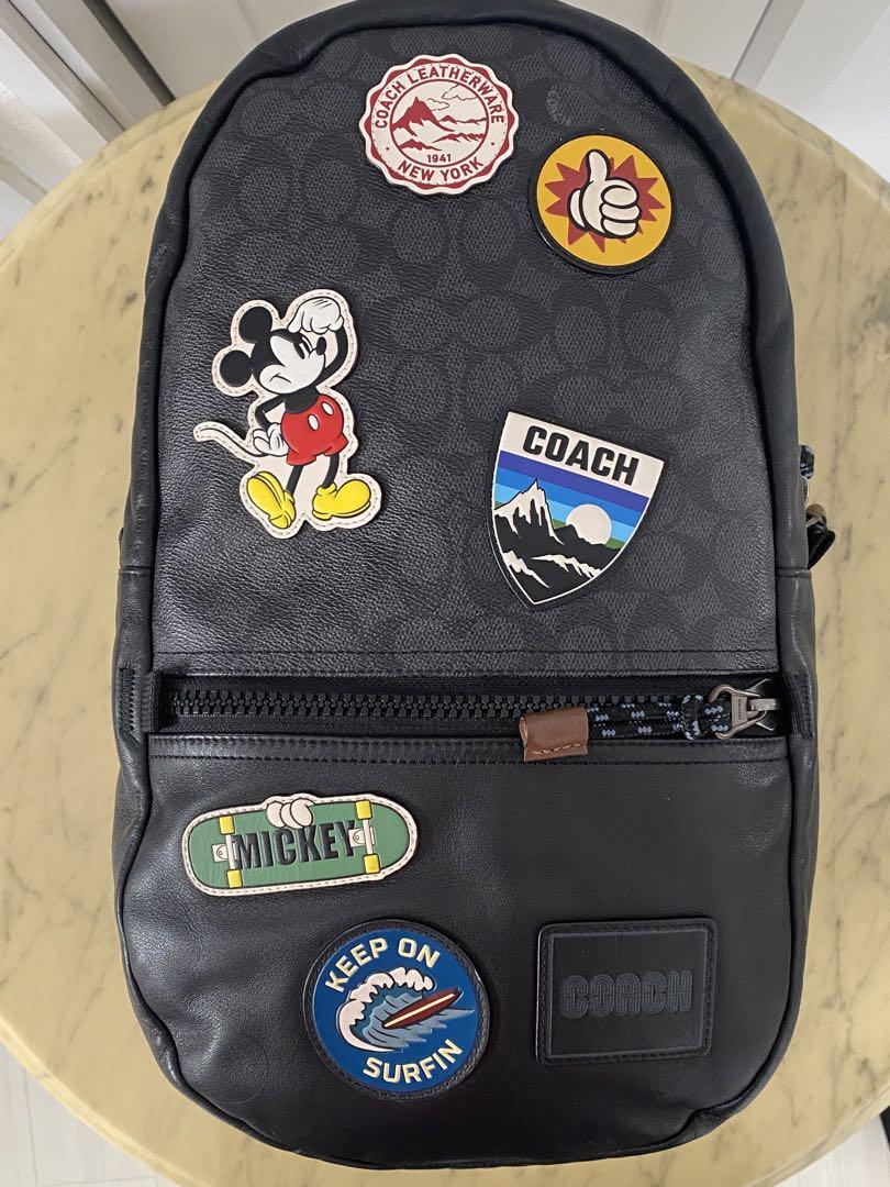 美品 COACH ディズニー リュック バックパック コーチザプレイ