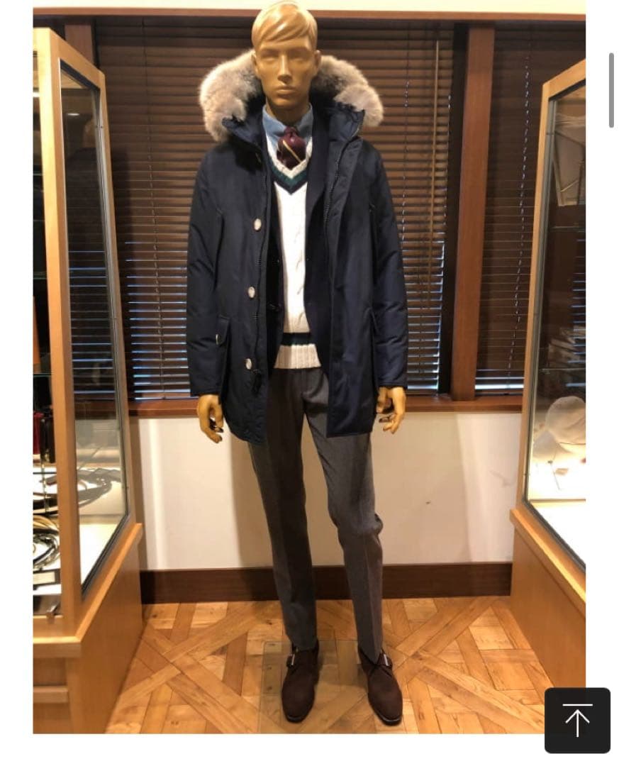 美品　woolrich beams f 別注　アークティックパーカー