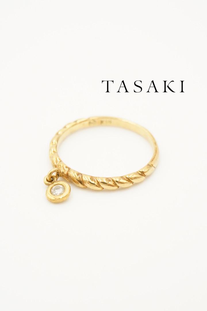 ナミナミTASAKI タサキ ダイヤモンド ピンキーリング