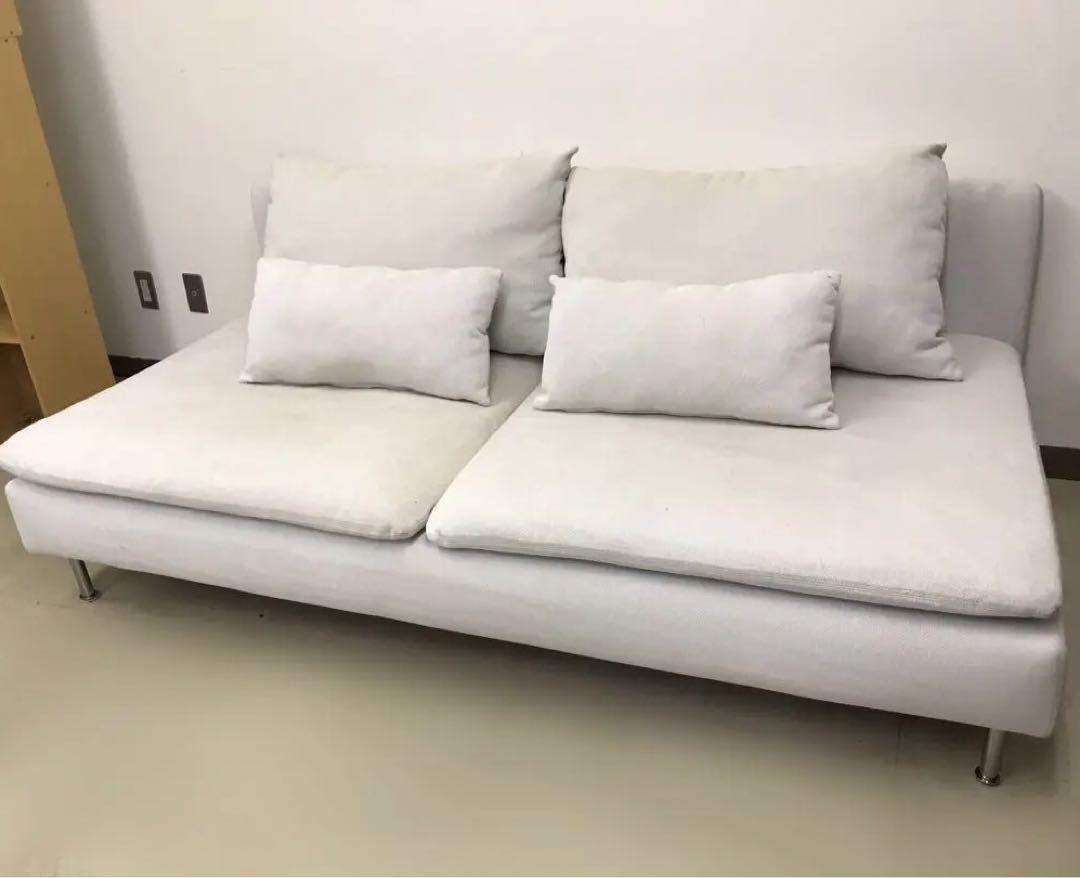 IKEA イケア SÖDERHAMN ソーデルハムン 3人掛けファブリックソファ