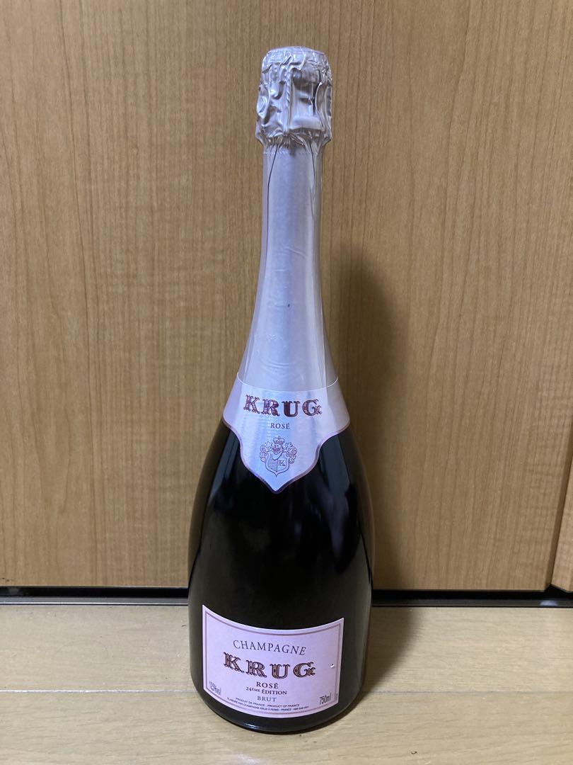 クリュッグ ロゼ　24eme KRUG Rose 新品、未開封　保存状態良好