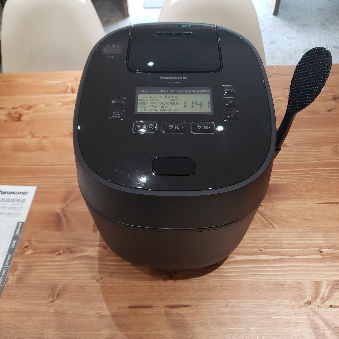 炊飯器・餅つき機 Panasonic SR-MPA182-K BLACK