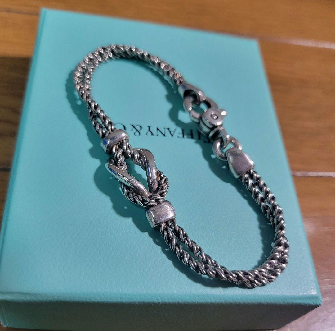 TIFFANY　ティファニー　ダブルロープ　ダブルローブ　ブレスレット　シルバー