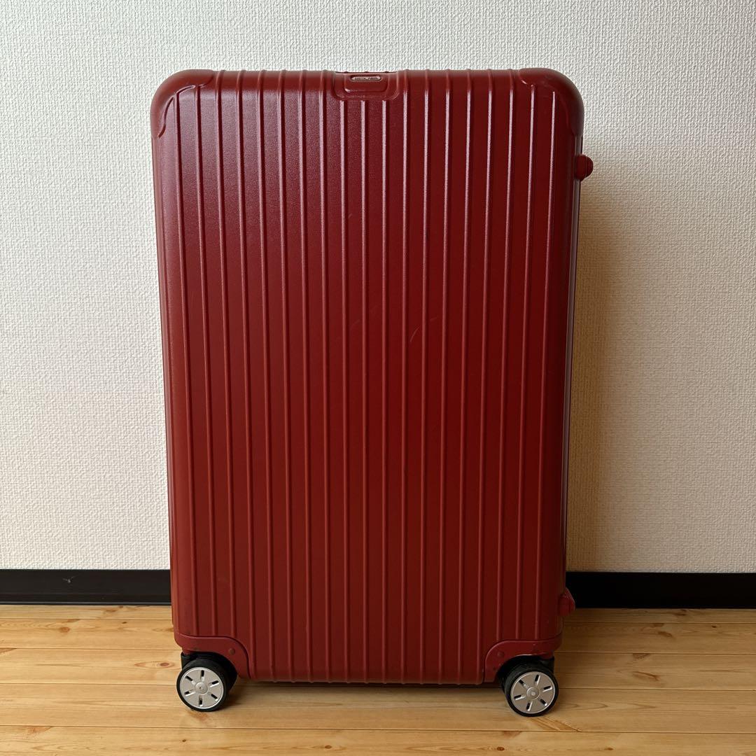 リモワ　サルサ　78L 4輪　レッド　スーツケース　TSA