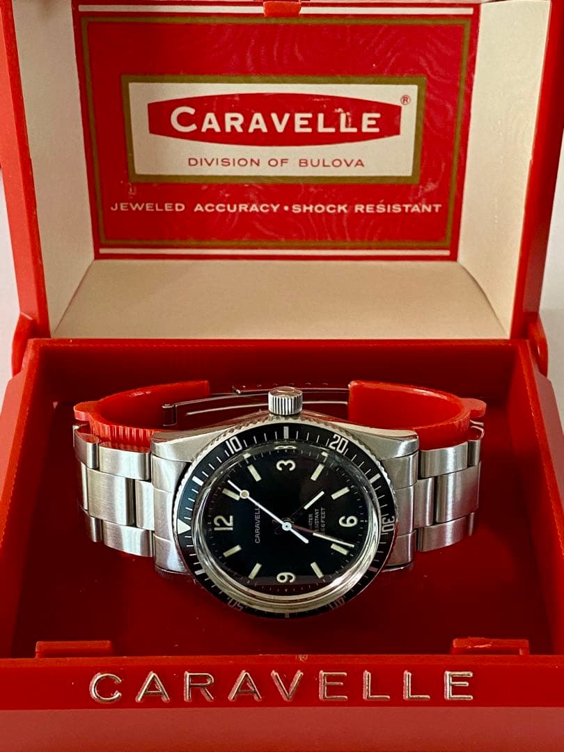 ⭐︎希少⭐︎BULOVA CARAVELLE 666feetブローバ　デビルダイバー
