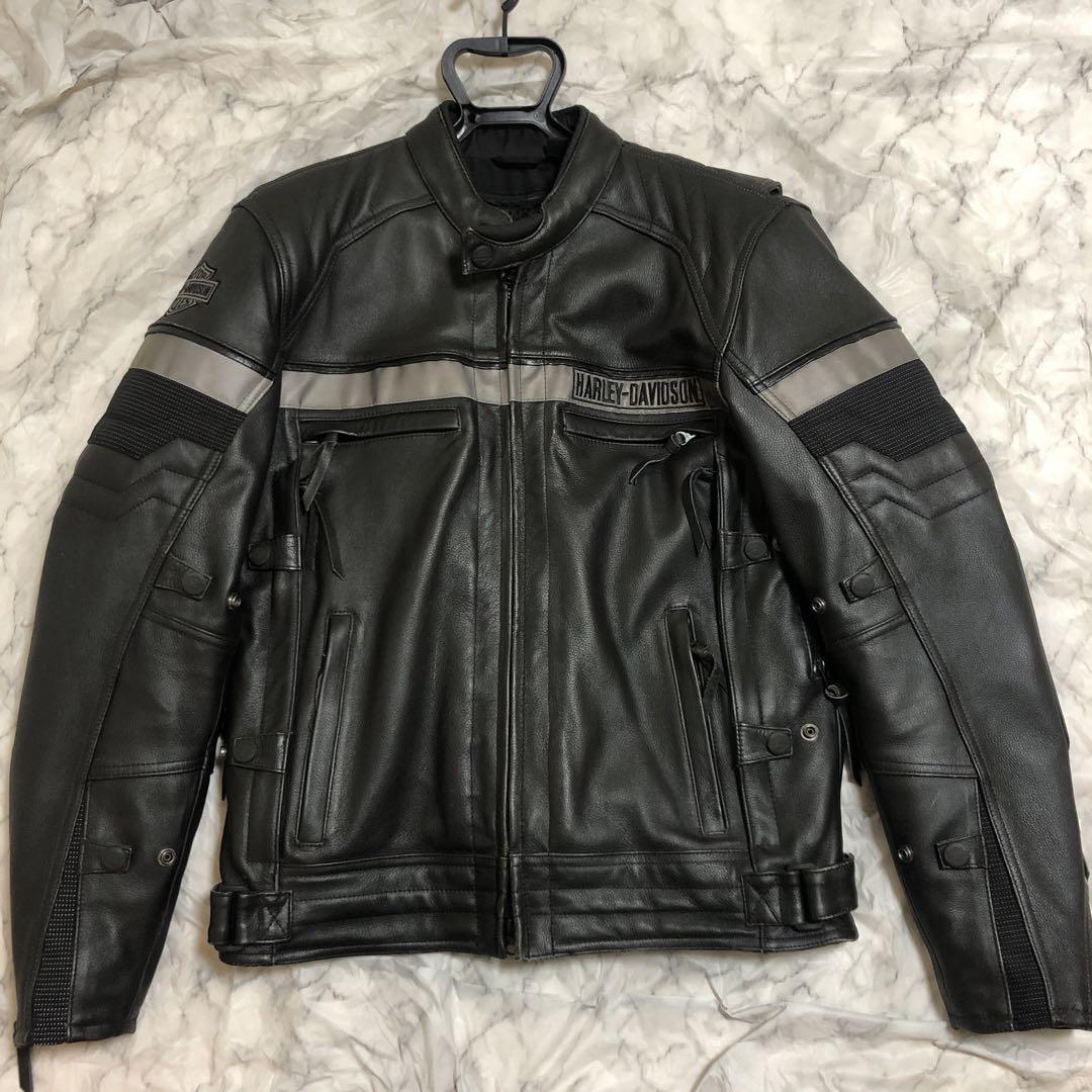 【激レア】Harley-Davidson レザーライダースジャケット　M