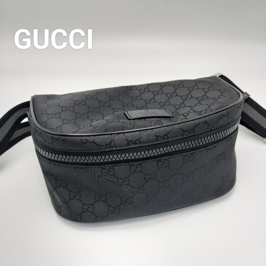 未使用に近い✨グッチ　ボディバッグ　ウエストバッグ