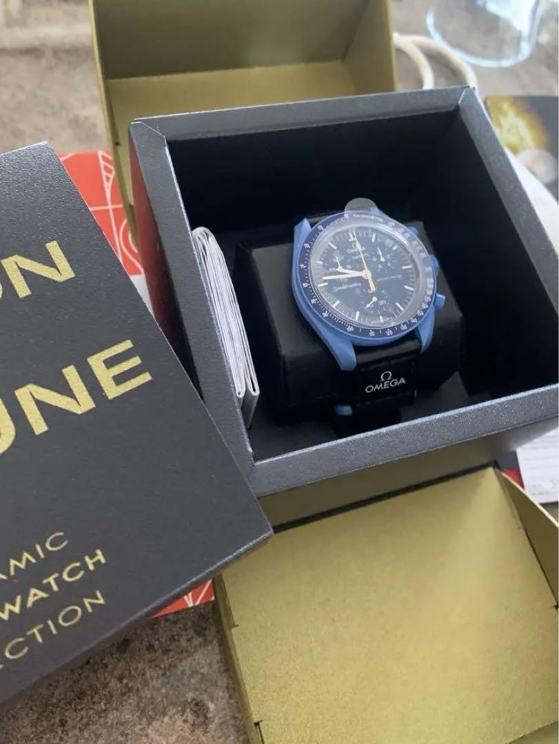 新品　限定品　オメガスウォッチ　Mission to Neptune