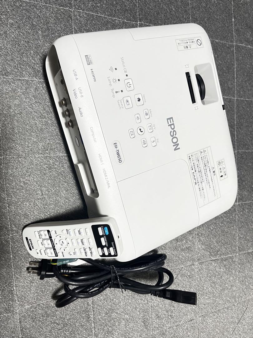 EPSON プロジェクター EH-TW650
