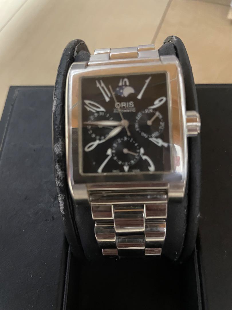 ORIS オリス 7528 マイルスコンプリケーション 自動巻腕時計 SS