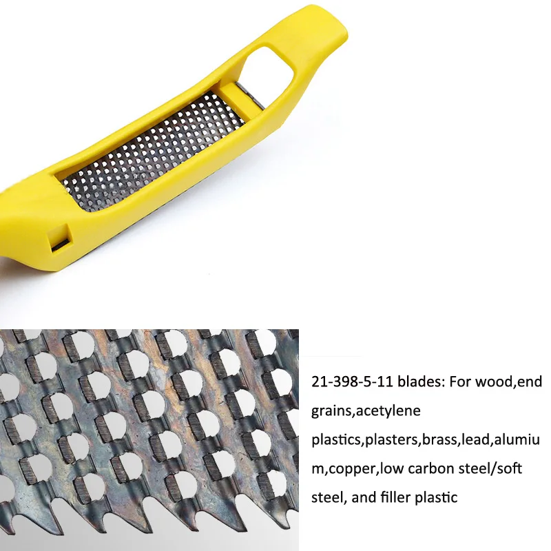 140mm Surform Aluminium Rasp Block with Blade for wood PVC etc. 140mm Surform Aluminium Rasp Block with Blade for wood PVC etc.