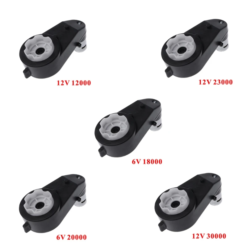 12000-30000 RPM 12V Electric Motor Gear Box For Kids Ride On Bike Car Toy Motor 12000-30000 RPM 12V Electric Motor Gear Box For Kids Ride On Bike Car Toy Motor