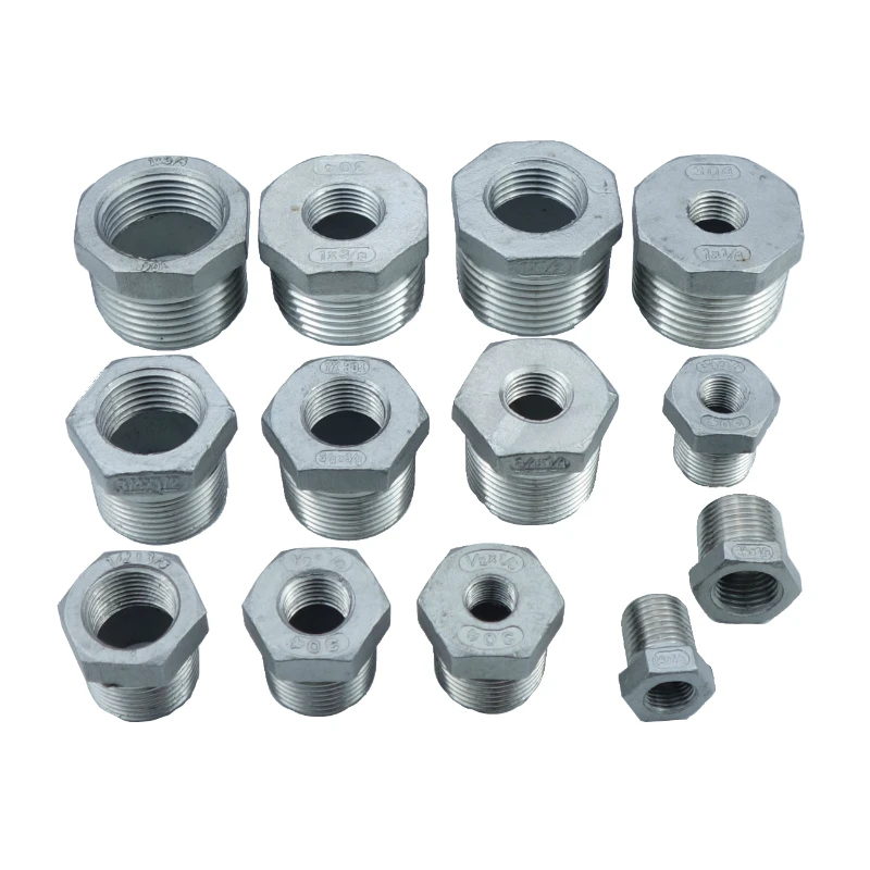 1-1/2" X 3/4" BSP Reducing Bush Black Malleable Iron Pipe Fitting 1-1/2" X 3/4" BSP Reducing Bush Black Malleable Iron Pipe Fitting