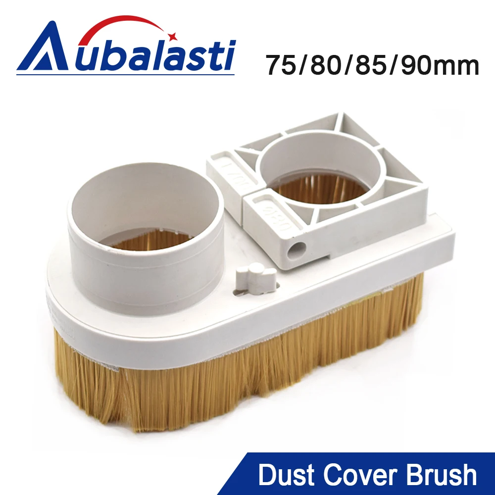 Dust Collector Dust Cover Brush For CNC Spindle Motor Milling Machines 