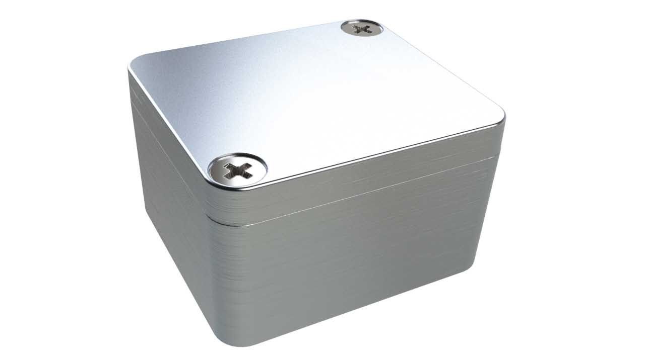 SC642B  6" DIY Electronic Metal & Aluminum Project Box Enclosure Case 