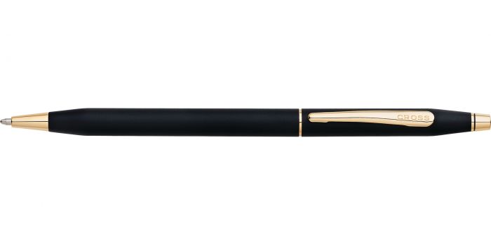 Classic Black Gold Trim Cross Classic Century Pencil 