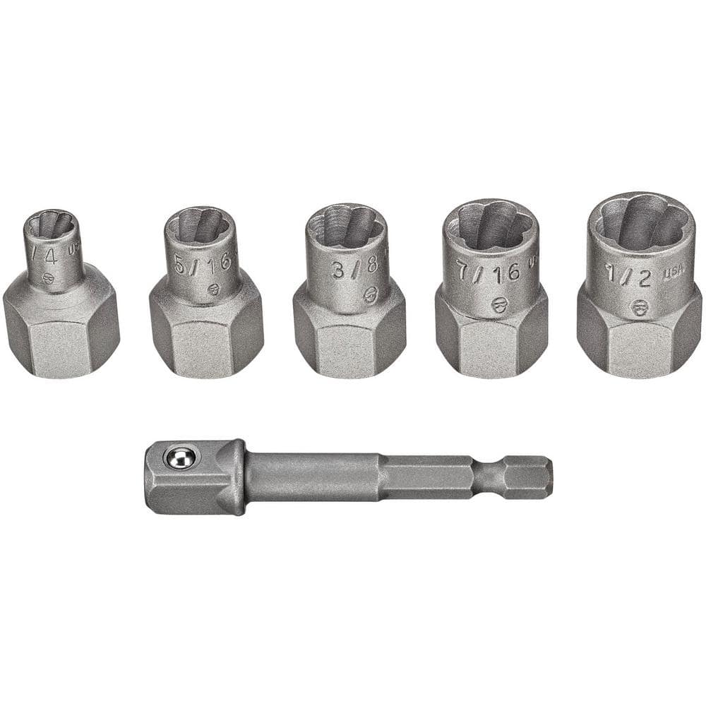 10PCE DAMAGED BOLT REMOVER SET 10PCE 467893 10PCE DAMAGED BOLT REMOVER SET 10PCE 467893