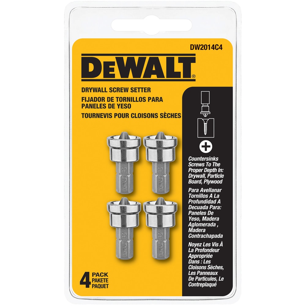 Quality 2 x Magnetic Drywall Bit Holder 1/4" Hex Shank Drill Screw 