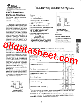 5Pcs CD4510 CD4510BE Cmos Presettable Up/Down Counters DIP16 yq 