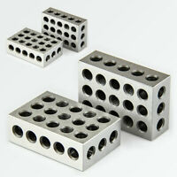 All Industrial 1 Matched Pair 1-2-3 Block Set 23 Holes & 7/16 58 Pc Clamping Kit 