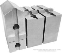 RKT-10400A ALUMINUM ROUND JAWS FOR 10" KITAGAWA CHUCK 4" HT 3PC SET 