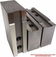 RKT-10400A ALUMINUM ROUND JAWS FOR 10" KITAGAWA CHUCK 4" HT 3PC SET 