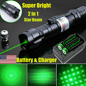 Powerful Laser Pointer 1mw 532nm 850 Green Laser Pen10 Miles Light Visible Beam 