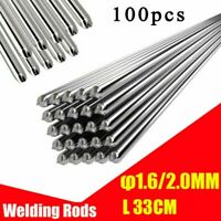 100PCS Aluminum Welding Rods Universal Welding Cored Wire Brazing Rod 1.6mmx50cm 