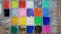 250 x Small plastic stand off sign letter locator fixing 