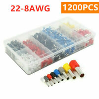 2120 Pcs Insulated Cord Pin End Terminal Bootlace Ferrules Kit Set Wire Copper 