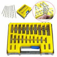 150x 0.4mm-3.2mm Twist Drill Bit Kit Set HSS Mini Number Fractional PrecisionCL 