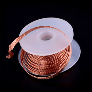 5 Feet /1.5M 3Mm Desoldering Braid Solder Remover Wick Wire Repair Tool JD 