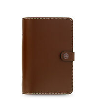 Filofax Holborn Nubuck Organizer/Planner Personal Size Brown Leather 026040 