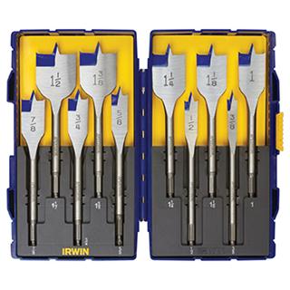 IRWIN 10502823 4x Blue Groove Flat Bit 40mm x 152mm IRWIN 10502823 4x Blue Groove Flat Bit 40mm x 152mm