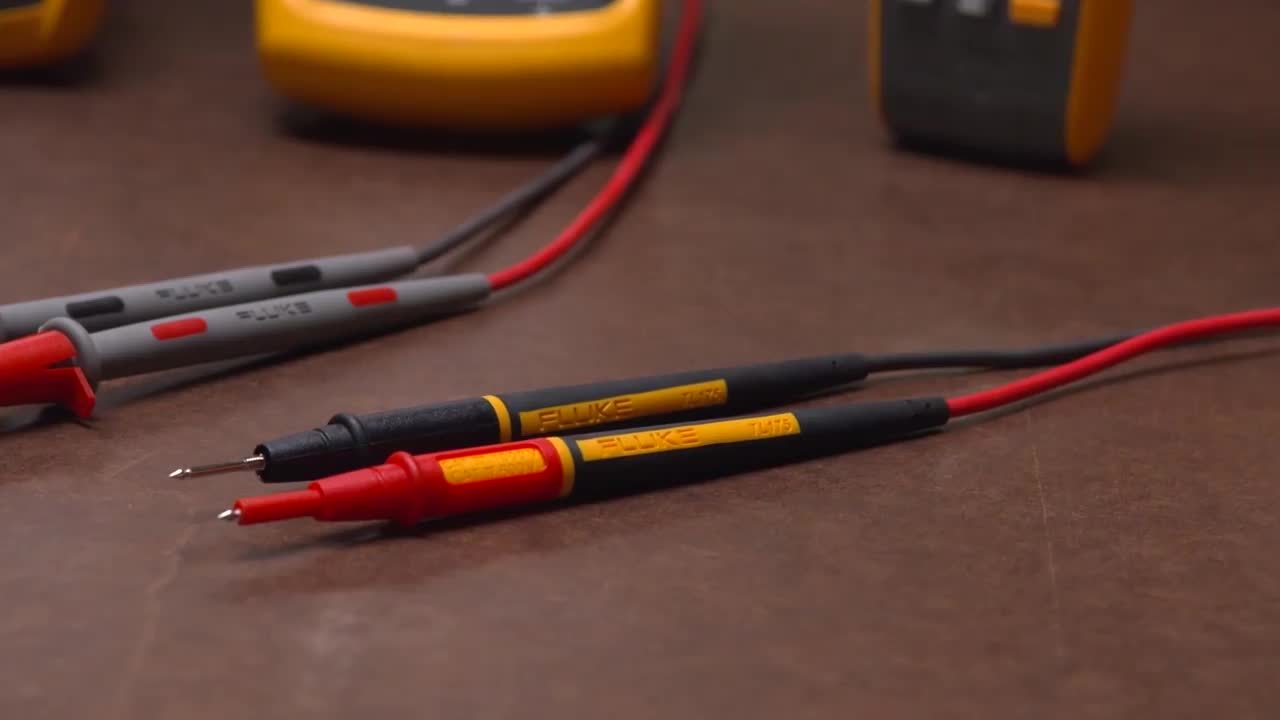 1mm 600V Insulation Piercing Needle Test Probes with 4mm Banana Socket Red 1mm 600V Insulation Piercing Needle Test Probes with 4mm Banana Socket Red