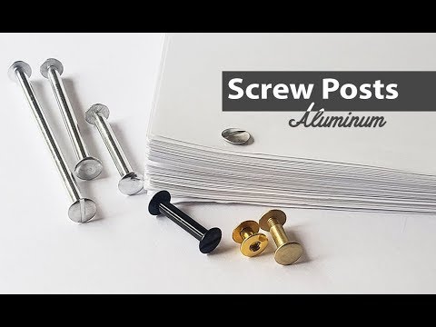 Aluminum Binding Post/Screw Post #8-32 X 1-1/4" 25sets Chicago Binder Screw Aluminum Binding Post/Screw Post #8-32 X 1-1/4" 25sets Chicago Binder Screw