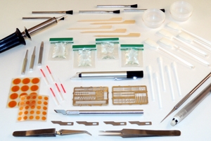 6 In 1 Double-sided Soldering Aid Repair Tools Set For PCB Repairing Rework YH 6 In 1 Double-sided Soldering Aid Repair Tools Set For PCB Repairing Rework YH