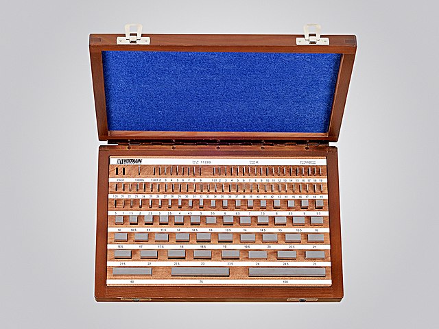 47Pieces Gauge Block High Precision Calibration Block for Caliper/Micrometer 