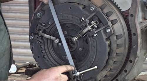 165 MASSEY FERGUSON 35 135 Tractor GEARBOX / CLUTCH INSPECTION PLATE * 65 